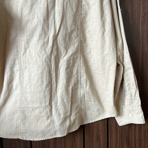 NorthCrest Classic | Cream Button Down Women’s Size XL Lagenlook Layerin… - Picture 8 of 8